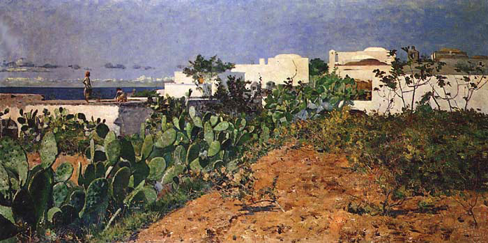 white houses of capri